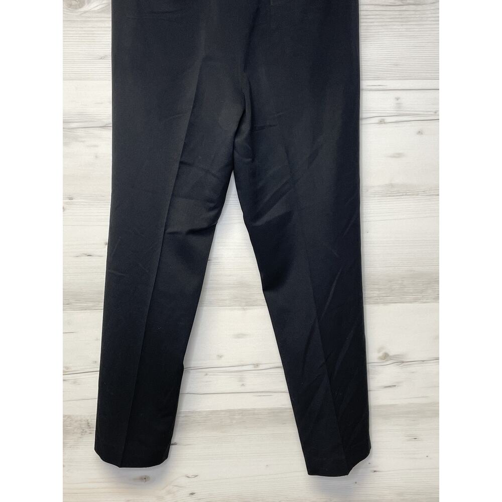 Atelier Womens 10‎ Black Straight Leg Dress Pants High Rise Lined Stretch Career - Picture 14 of 14